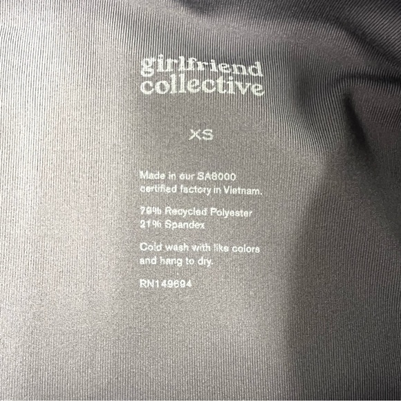 Girlfriend Collective Purple Women’s Compressive High Waisted Leggings Size XS - Picture 11 of 14